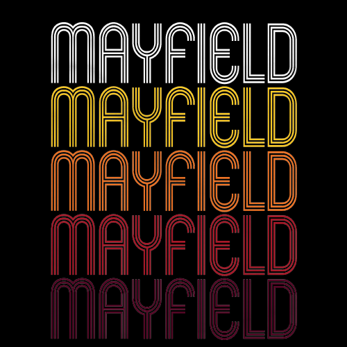Mayfield, OH | Retro, Vintage Style Ohio Pride 