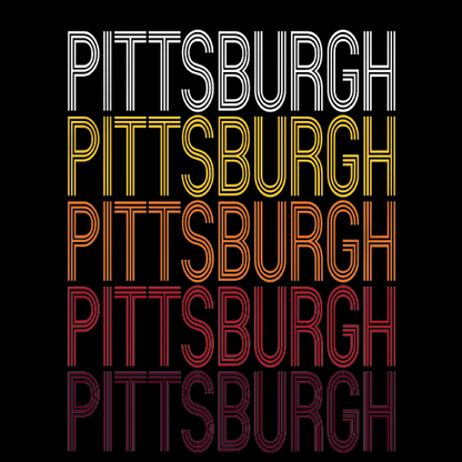 Pittsburgh, PA | Retro, Vintage Style Pennsylvania Pride 