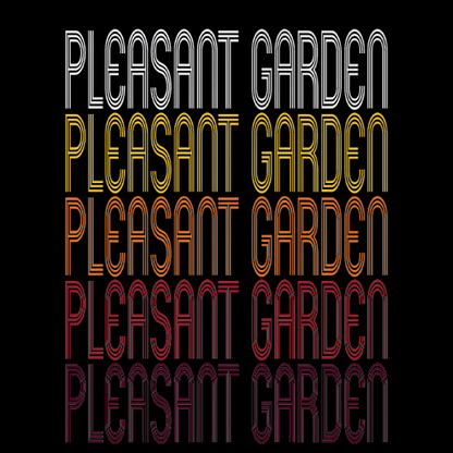 Pleasant Garden, NC | Retro, Vintage Style North Carolina Pride 