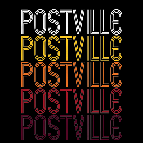 Postville, IA | Retro, Vintage Style Iowa Pride 