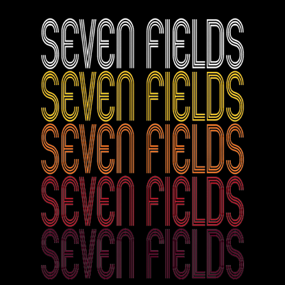 Seven Fields, PA | Retro, Vintage Style Pennsylvania Pride 