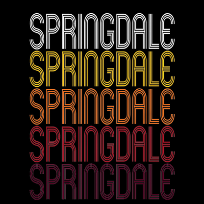 Springdale, OH | Retro, Vintage Style Ohio Pride 
