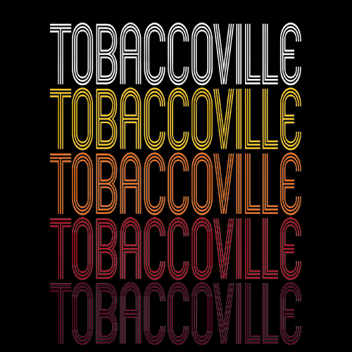 Tobaccoville, NC | Retro, Vintage Style North Carolina Pride 