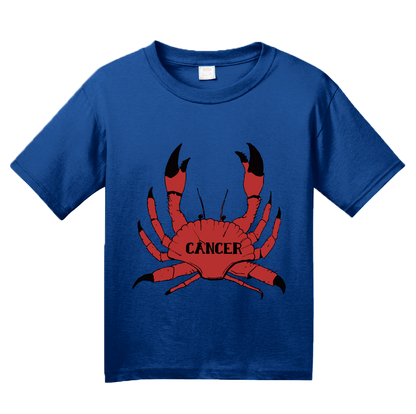Youth Royal Zodiac Cancer Design - Horoscope Astrology Fan Star Sign T-shirt